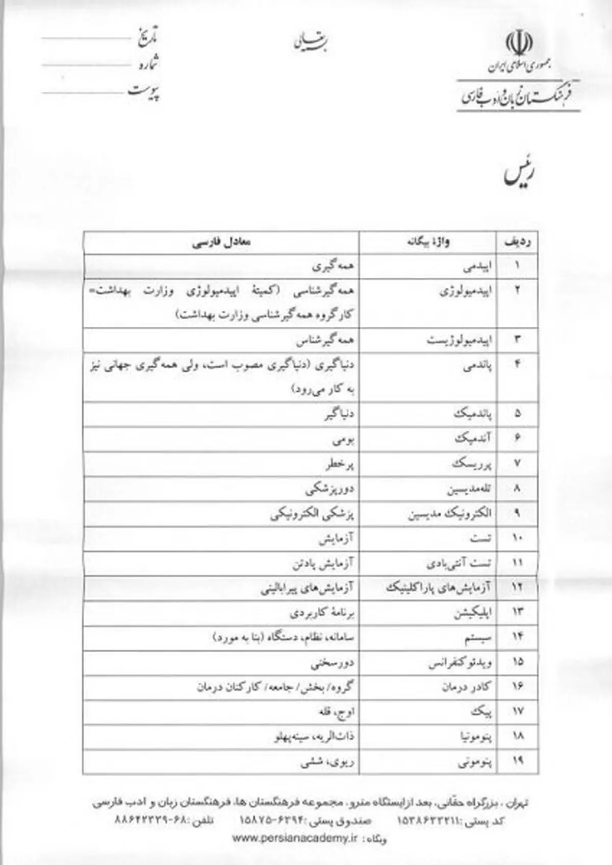 معادل فارسی حداد عادل برای ویدئو کنفرانس: دورسخنی!