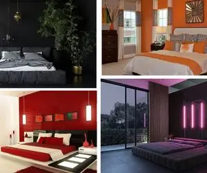 چه رنگ هایی برای اتاق خواب مناسب نیستند؟ تاثیر رنگ ها بر کیفیت خواب