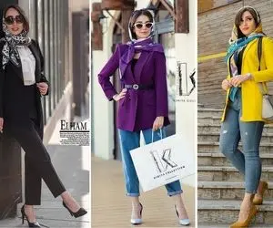 عید 1401 مانتوی کُتی رو اینجوری بپوش؛ استایل لاکچری بساز و حسابی حال کن!