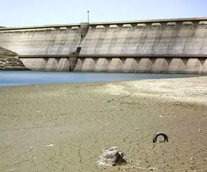 آژیر قرمز برای سد کرج؛ ۹۰ درصد مخزن خالی است