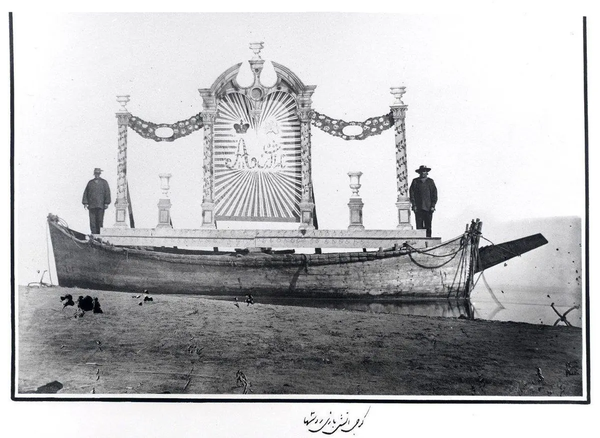 آتیش بازی روس ها برای ناصرالدین شاه