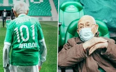 مسن ترین هوادار فوتبال اروپا در 101 سالگی درگذشت