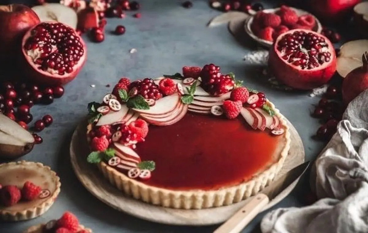 تارت انار