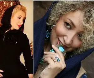 گیسای سیم تلفنی و عجیب نگار عابدی وقتی باهاشون فیگور میاد ابدی؛ اطوارای منشوریشو!