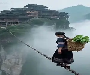 معماری خلاقانه؛ خونه ساختن مسیرش صعب العبوره عزرائیل همراهیشون میکنه در لحظه ببرتشون