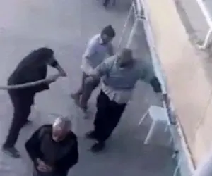 (ویدئو) ماجرای ضرب و شتم سالمندان در بروجرد 