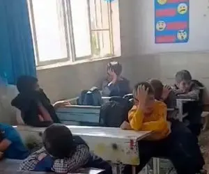 آواز جگرسوز؛ معلم تو راه مدرسه تصادف کرده و فوت شده ببین دانش آموزان چه بلوایی میکنن