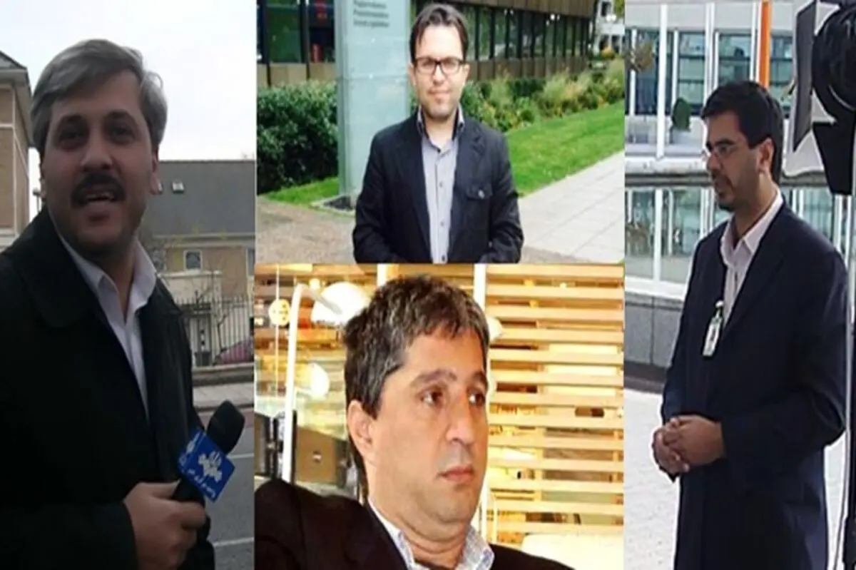 (عکس) احمد صمدی و نیلوفر پورابراهیم دو خبرنگار معروف که به ایران اینترنشنال پیوستند