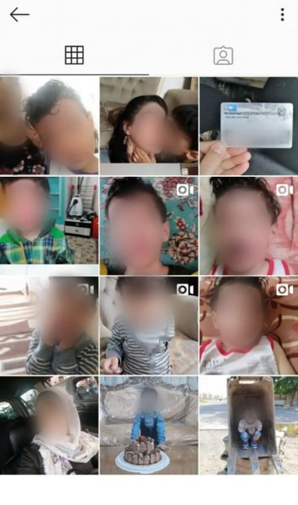 (فیلم و عکس) مهلا مادر سنگدل مشهدی که برای کتک نزدن بچه اش از مردم اخاذی می کرد!
