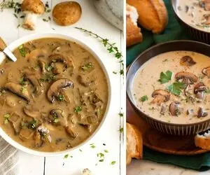 طرز تهیه سوپ قارچ خامه ای که انگشتاتم باهاش میخوری؛ یک یه دونه سفرَت میشه ناجووور!