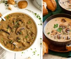 طرز تهیه سوپ قارچ خامه ای که انگشتاتم باهاش میخوری؛ یک یه دونه سفرَت میشه ناجووور!