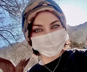 (عکس) چشمان مرموز و مغرور فقیهه سلطانی!