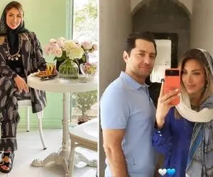 رونمایی بهرام رادان از همسر بلاگرش با یه گاردِ خفن؛ سر و وضع خونگی شون چه دل فریبه!
