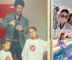 وقتی شاهرخ استخری و زنش پناهو فرسادن جلو با کلی سانسور؛ دبی رفتن دبی طورم عکس میذارن!