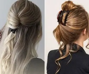 متنوع ترین مدل های بستن مو با کلیپس؛ تکراری نباش اینطوری تو خونه هر روز یه شکلی