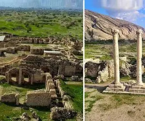 شهر بیشاپور یادگار پرشکوه ساسانی که مدرن‌ترین شهرهای امروزی به گرد پاش نمی‌رسند
