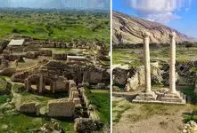 شهر بیشاپور یادگار پرشکوه ساسانی که مدرن‌ترین شهرهای امروزی به گرد پاش نمی‌رسند