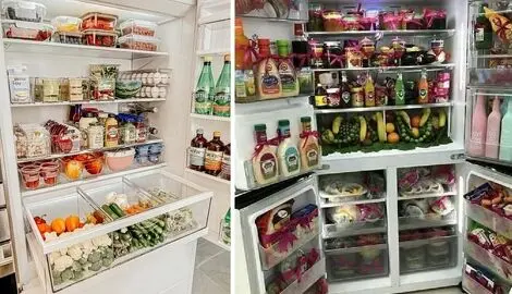 بهترین و زیباترین چیدمان یخچال عروس؛ لیست کامل وسایل و مواد غذایی مورد نیاز زوج