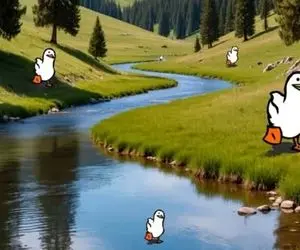 بازی فکری؛ اگه میخوای باهوشارو سرافکنده و ذلیل کنی 7 تا اردک تک تک تو برکه پیدا کن