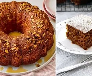 طرز تهیه کیک با شیره انگور / یه عصرونه سالم و مقوی که بدون شکر آماده میشه