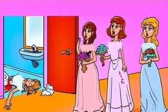 بازی فکری؛ قاتل عروس رو از بین ساقدوشا هرکسی نمیتونه زیر 2 ثانیه پیدا کنه