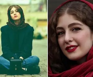 "الیکا ناصری" و ظاهر نیویی که همرو هاج و واج میکنه؛ گریم ابرای یاغی چه نشست به چهرش!