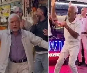 آواز ماندگار؛ صادق بوقی با آو آو آو خوندنش حسابی کیف مسافرای طیاره رو کوک کرد