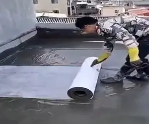 معماری خلاقانه؛ چشم بادومی ها برا ایزوگام پشت بوم مشما ضد آب زدن تو خونه کولر نمیخوان