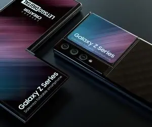 طراحی عجیب و جالب سامسونگ برای گوشی های هوشمند تاشو!