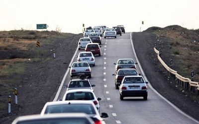 تردد جاده‌ای نوروز امسال بیش از ۶۷ درصد افزایش داشته