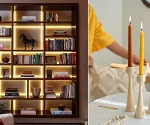 عناصر دکوری که میتونن خونه رو خوشگلتر کنند / هم واسه رو کابینتی هم برای نشیمن