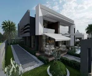 معماری خلاقانه؛ لب ساحل ویلای 5000متری اعیونی ساخته از هر بخش خونه میپرن تو استخر 
