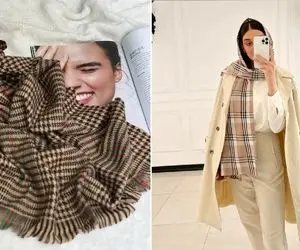 زیباترین شال های زمستانی مناسب با انواع پالتو / از خرید مدهای امسال هرگز پشیمون نمیشی