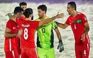 تیم ملی فوتبال ساحلی ایران به فینال جام بین قاره‌ای رسید 