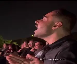 آواز شاد؛ رضا بهرام رفته شیراز جای اینکه اون بخونه شیرازیا براش واسونک میخونن