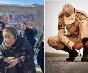 صحنه ای دردناک از رویارویی پیکر388 سرباز ارتش آسایشگاه بمپور با خانواده ها