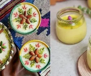 طرز تهیه یه فرنی خوشمزه؛ سه سوته آماده میشه پس جون میده واسه افطار