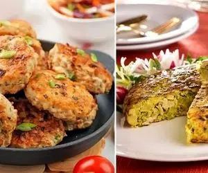 طرز تهیه کوکوی مرغ / یه غذای سریع و خیلی خوشمزه واسه ناهار یا شام