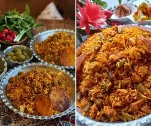 نکات پخت لوبیا پلوی مجلسی