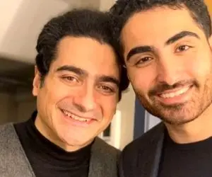 آواز شاد؛ تبریک تولد رایان شجریان برای تولد برادرش همایون شجریان کلشو کرد تو برف