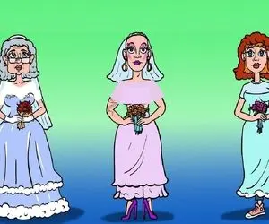 هوش تصویری؛ دست باهوشارو از پشت بستی پس بگو کدوم از این خانوما اَدای عروس  ها رومیاره؟