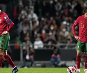 پرتغال با رونالدو در آستانه حذف از جام جهانی ۲۰۲۲ قطر!