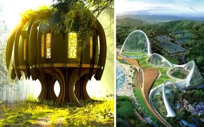 وقتی معمارها از طبیعت کپی میکنند؛ ۵ ساختمان ایرانی با الهام گیری از درخت، کوه یا دریا