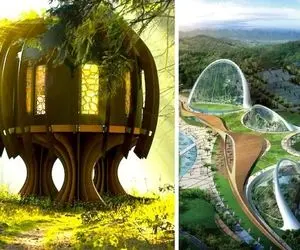 وقتی معمارها از طبیعت کپی میکنند؛ ۵ ساختمان ایرانی با الهام گیری از درخت، کوه یا دریا