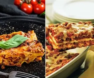 طرز پخت لازانیا به روش اصیل؛ لازانیا رو صد مدل میشه درست کرد ولی این اصلیه بهترینه