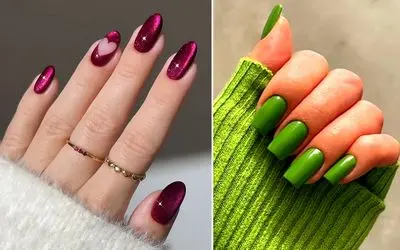 رنگ های مناسب برای ناخن مربعی و بادامی؛ بهترین لاک ناخن نسبت به روحیت و مود روزت