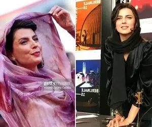 استایل یونیک و هفتصد رنگ "لیلا حاتمی" دیوار تیپای نوید و فرشته رو شکوند؛ نگاها بد روشه!