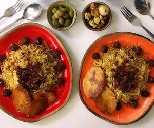 طرز تهیه "رشته پلو" یه غذای اصیل ایرانی؛ هم آسون هم خوشمزس