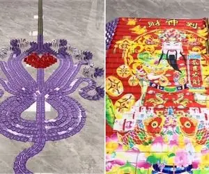 بازی بازی؛ ته خلاقیتن دومینو ساختن با دیدنش سرت گیج میره که هیچ فقط عکسایی که رو میشه