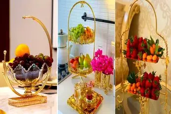 مدل ظرف میوه خوری شیک 2025 برا مهمونی؛ میز پذیراییت با اینا شاهانه و لاکچریه بی رقیب